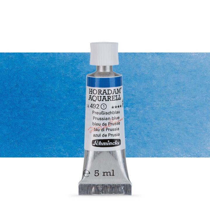 Schmincke Horadam akvarelne boje u tubi 5 ml – 492 pruska plava
