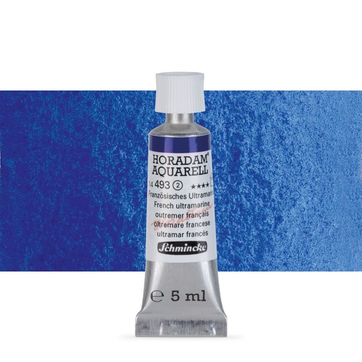Schmincke Horadam akvarelne boje u tubi 5 ml – 493 francuska ultramarin