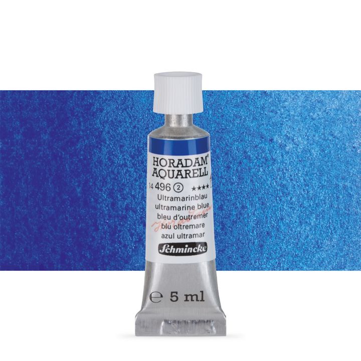 Schmincke Horadam akvarelne boje u tubi 5 ml – 496 ultramarin plava