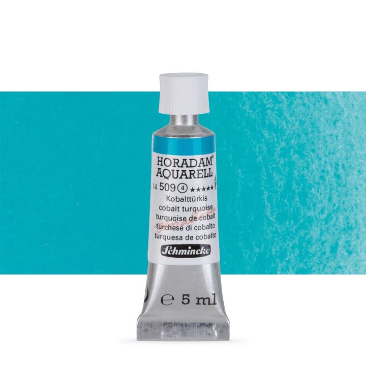 Schmincke Horadam akvarelne boje u tubi 5 ml – 509 kobaltovotyrkysová