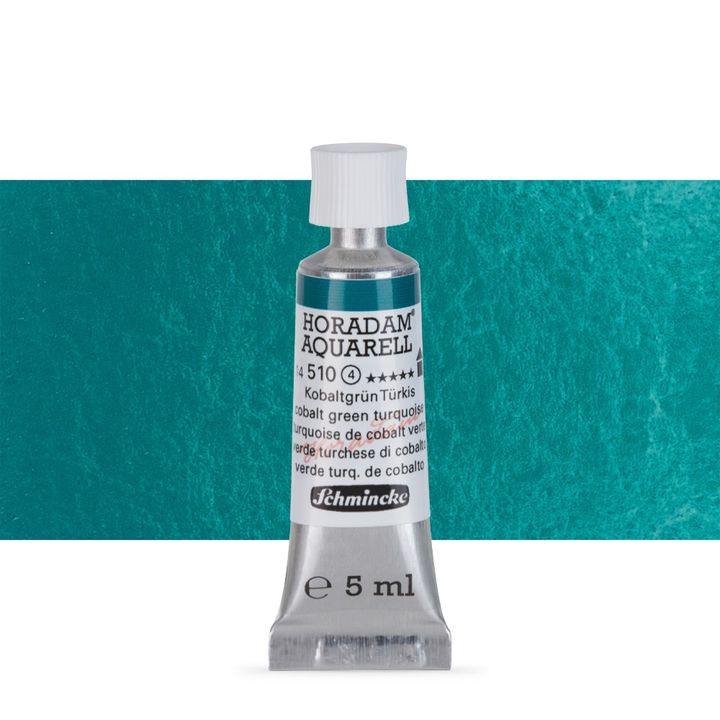 Schmincke Horadam akvarelne boje u tubi 5 ml – 510 cobalt green turquoise