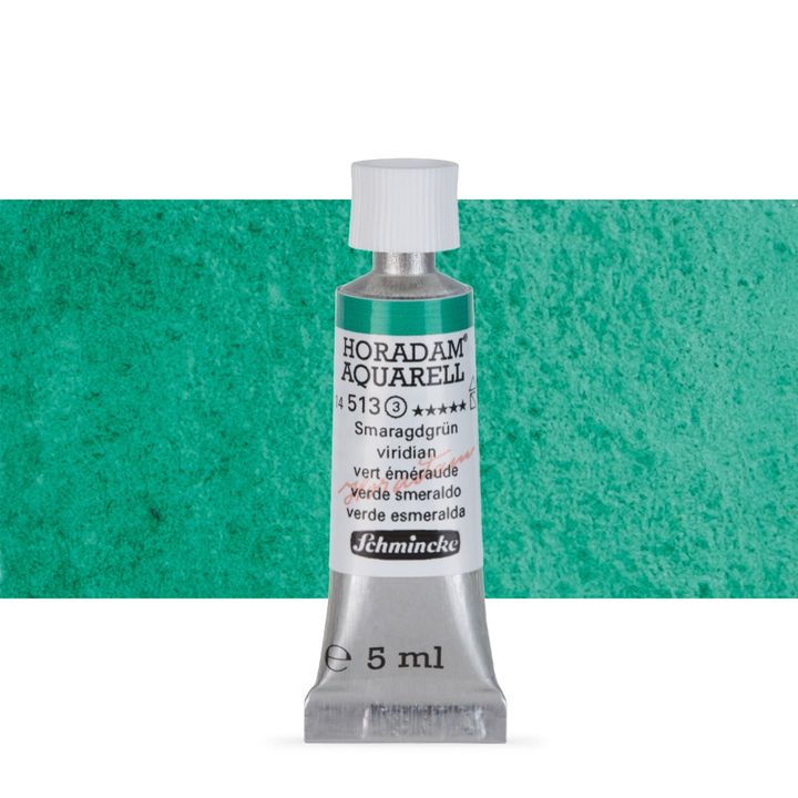 Schmincke Horadam akvarelne boje u tubi 5 ml – 513 viridian