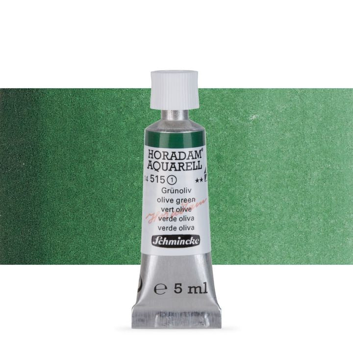 Schmincke Horadam akvarelne boje u tubi 5 ml – 515 maslinasto zelena