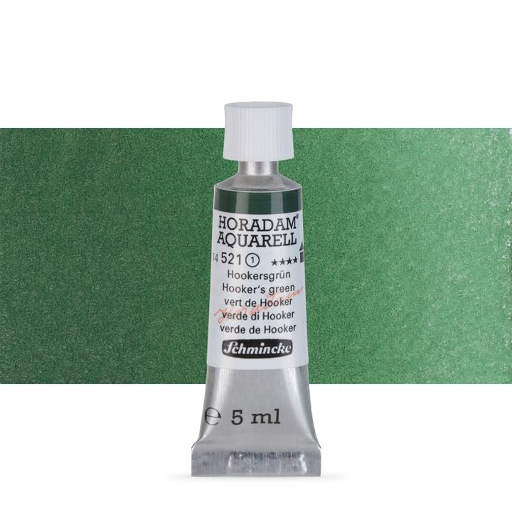 Schmincke Horadam akvarelne boje u tubi 5 ml – 521 Hookers zelena