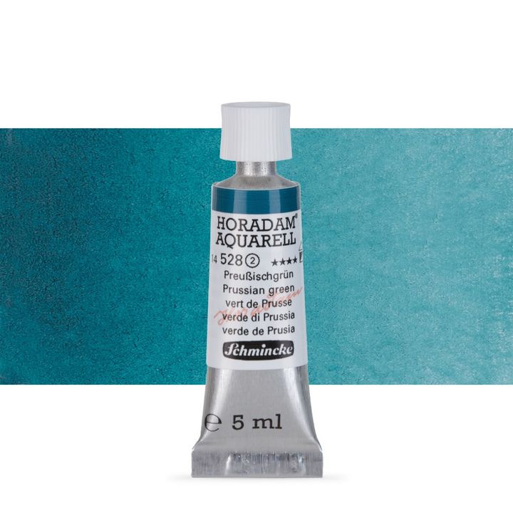 Schmincke Horadam akvarelne boje u tubi 5 ml – 528 pruska zelena