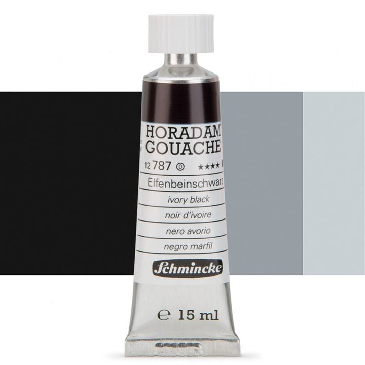 Schmincke Horadam Gouache 15ml – 787 slonovača crna