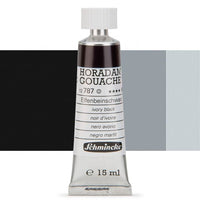 Schmincke Horadam Gouache 15ml – 787 slonovača crna