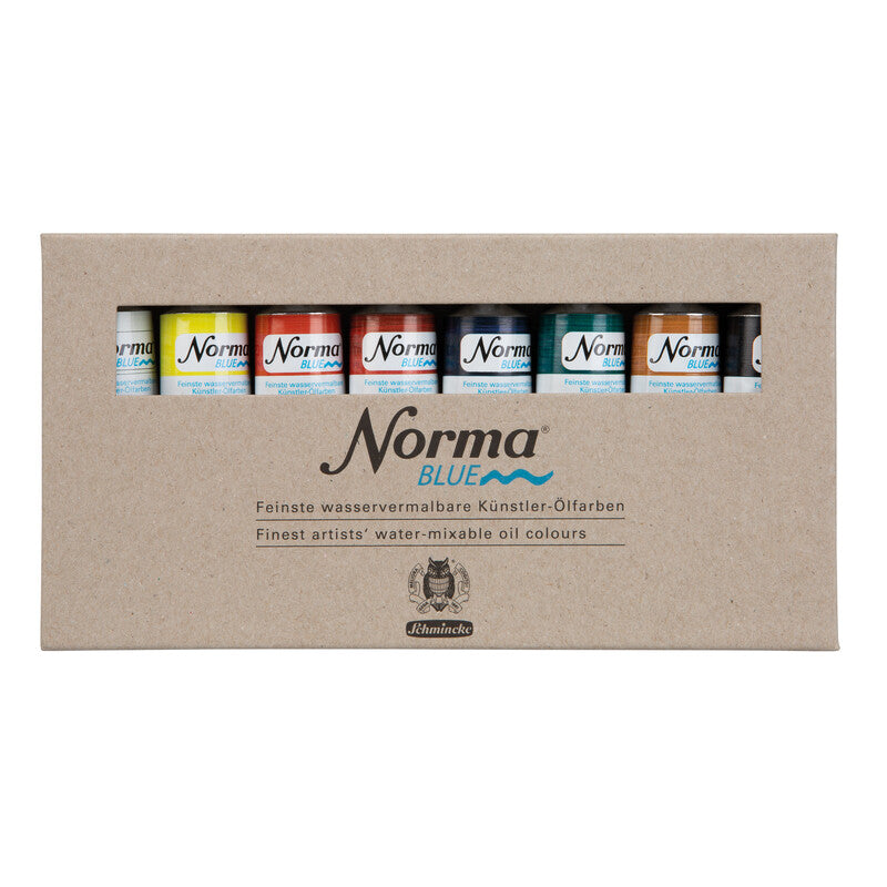 Schmincke NORMA Blue kartonski set, 8 x 35 ml