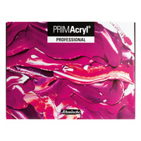 Schmincke PRIMAcryl drvena kutija s akrilnim bojama 10 x 35 ml + bijela 150 ml i kistovi
