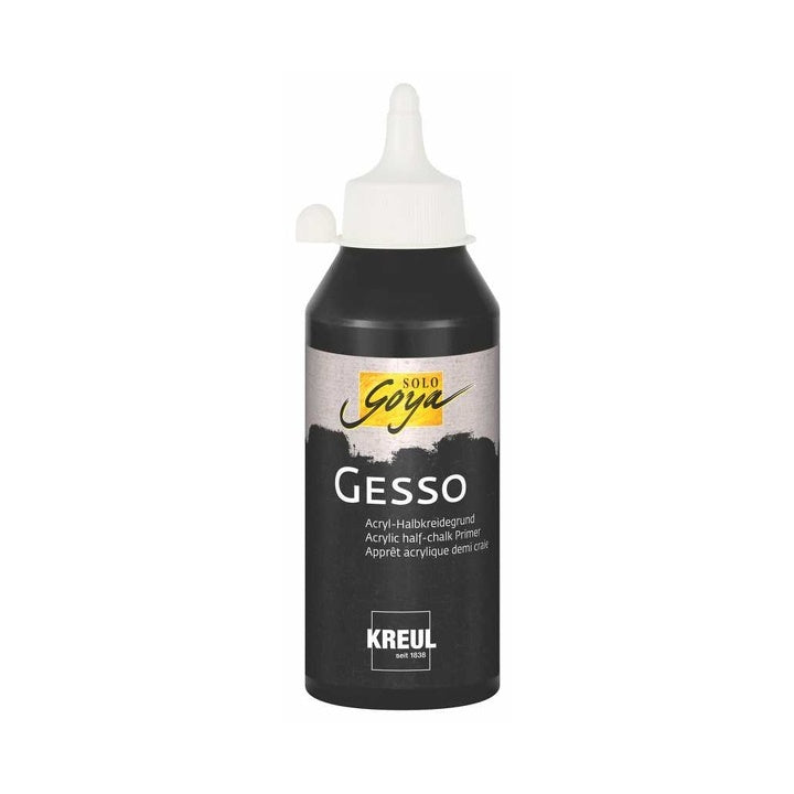 Šeps Solo Goya Gesso Primer čierny - KREUL | rôzne veľkosti — obrázok 2