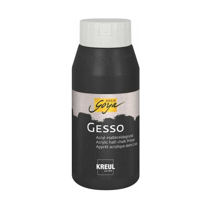 Šeps Solo Goya Gesso Primer čierny - KREUL | rôzne veľkosti — obrázok 3