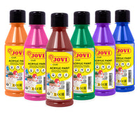Set akrilnih boja JOVI Jovidecor 6 x 250 ml – varijanta B