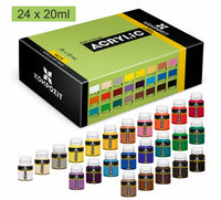 Set akrilnih boja Kompozit STANDART 24 x 20 ml