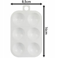 Set akrilnih boja Phoenix 6 x 12 ml s blokom, kistovima i paletom