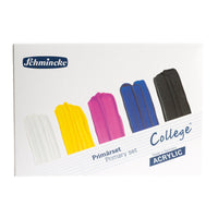 Set akrilnih boja Schmincke College Acrylic – 5 x 75 ml, osnovne boje