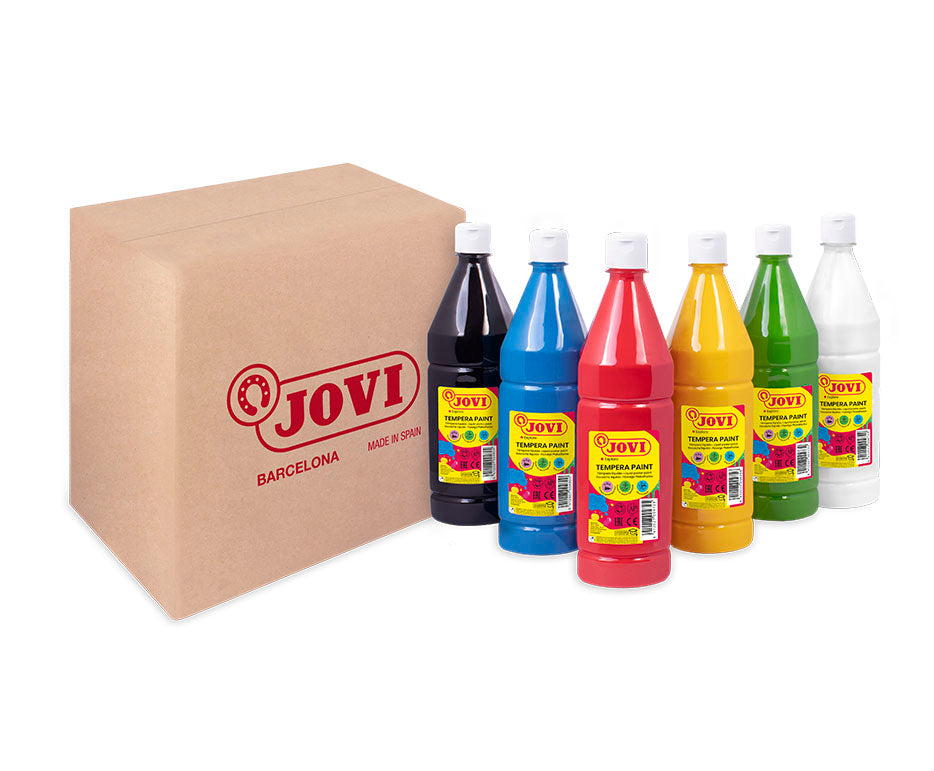 Set dječjih boja JOVI Premium 6 x 1000 ml
