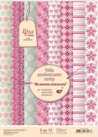 Set papira za scrapbooking Trenuci nježnosti 21 x 29.7 cm — slika 1