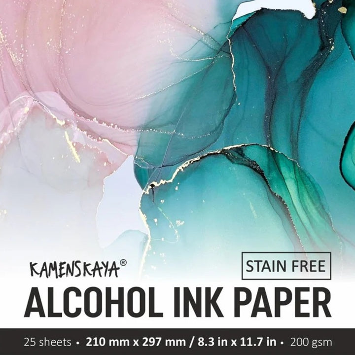 Set sintetičkih papira za alkoholne tinte KAMENSKAYA | različite veličine — slika 1