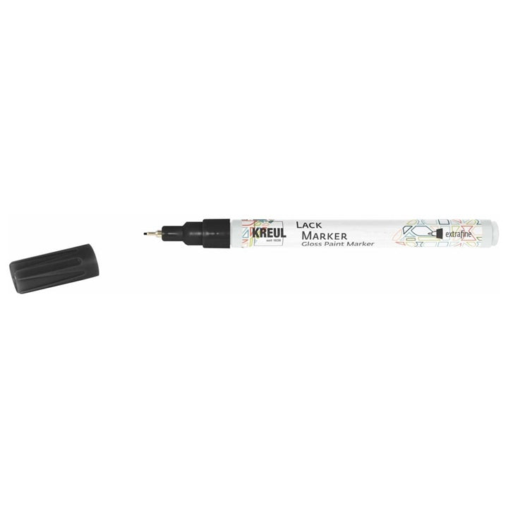Sjajni lak marker Kreul extrafine – crna
