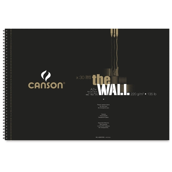 Skicenar Canson The Wall 220 g 30 listova A3+ spiralni uvez