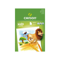 Skicirni blok CANSON Kids 90 g/m² – 30 listova, formati A5 – A4