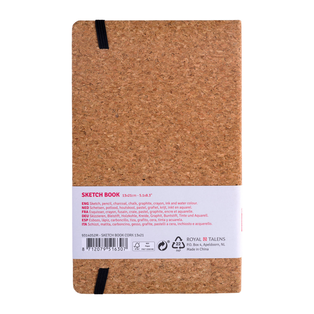 Skicovací blok TALENS Art Creation 140 g / 80 listova, tvrdi uvez 12 – 21 cm
