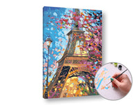 Slikanje po brojevima EIFFEL TOWER | visoka zahtjevnost — slika 2