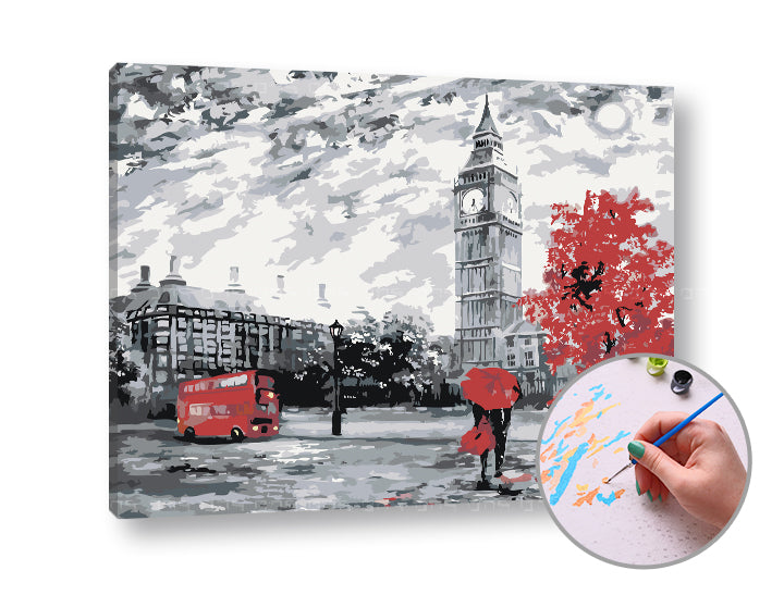 Slikanje po brojevima LONDON FEELINGS | srednja zahtjevnost — slika 2