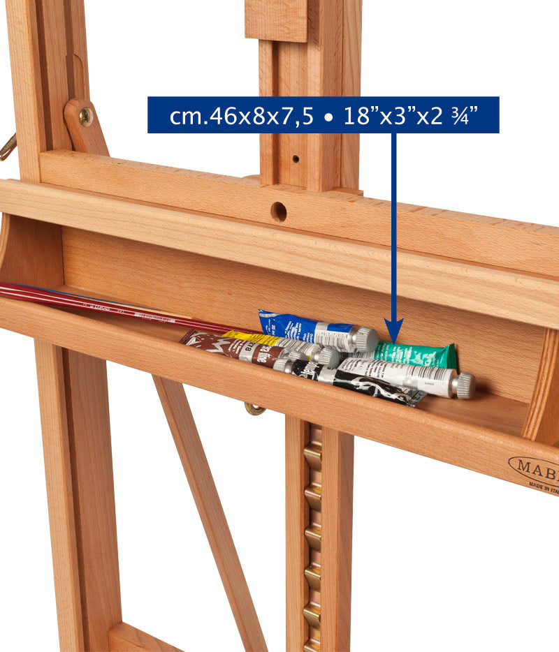 Slikarski štafelaj atelijerski MABEF Workshop - bukovo drvo