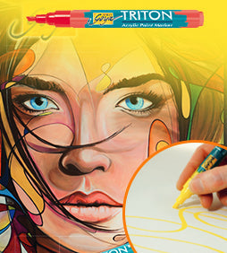 SOLO GOYA TRITON Akrylová fixka 1 - 4 mm | rôzne farby — obrázok 7