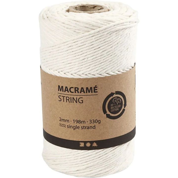 Špaga za makrame 2 mm x 198 m | razne boje — slika 2