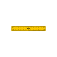 Ravnalo Spoko, 20 cm, mix boja