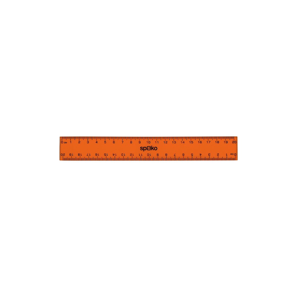 Ravnalo Spoko, 20 cm, mix boja