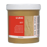 Strukturna pasta LUKAS metalik 250 ml – brončana