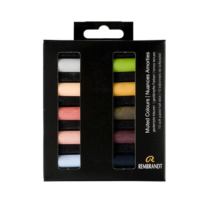 Suhe pastele Rembrandt 10 kom | izaberi set - Prigušene boje