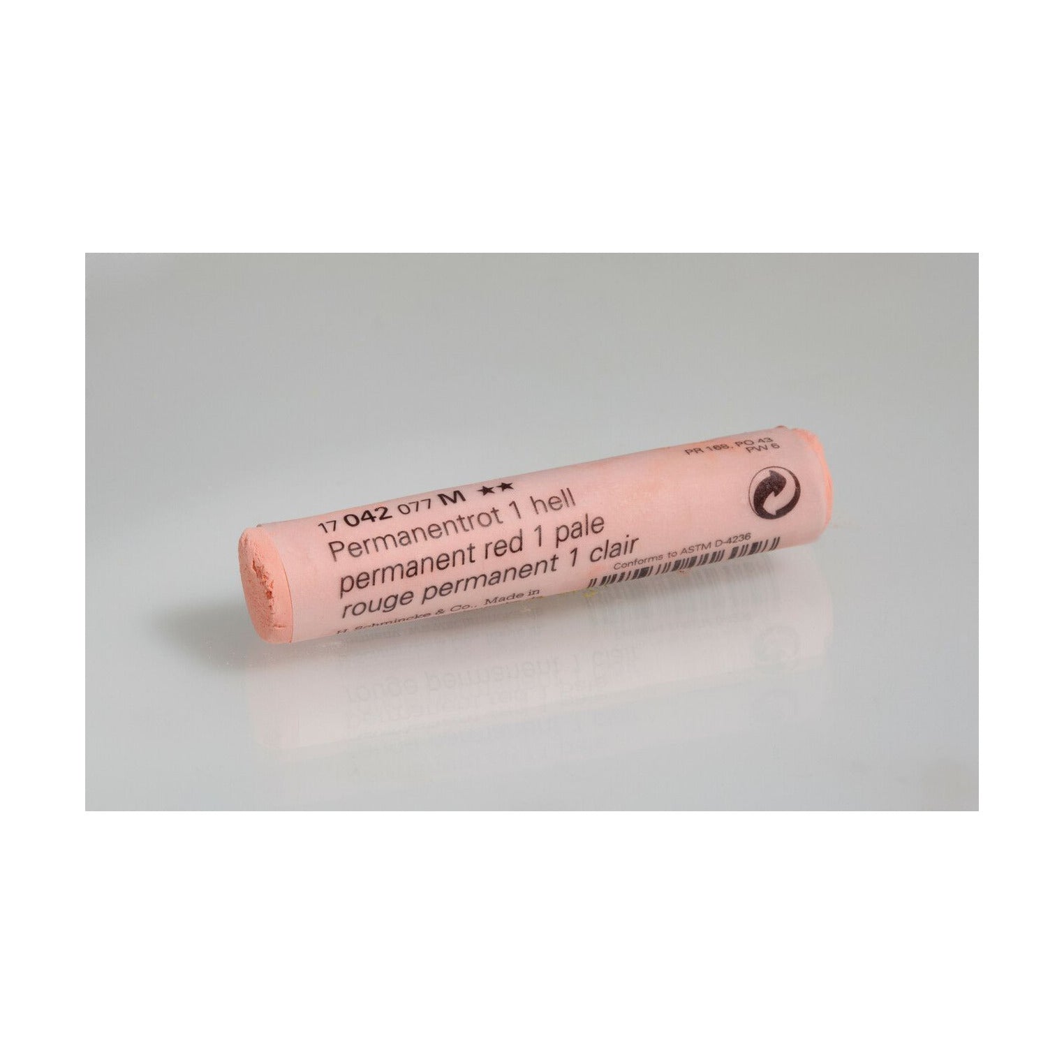 Suhi pastel Schmincke FINEST EXTRA-SOFT – Serija 1 – 042 M permanent red 1 pale