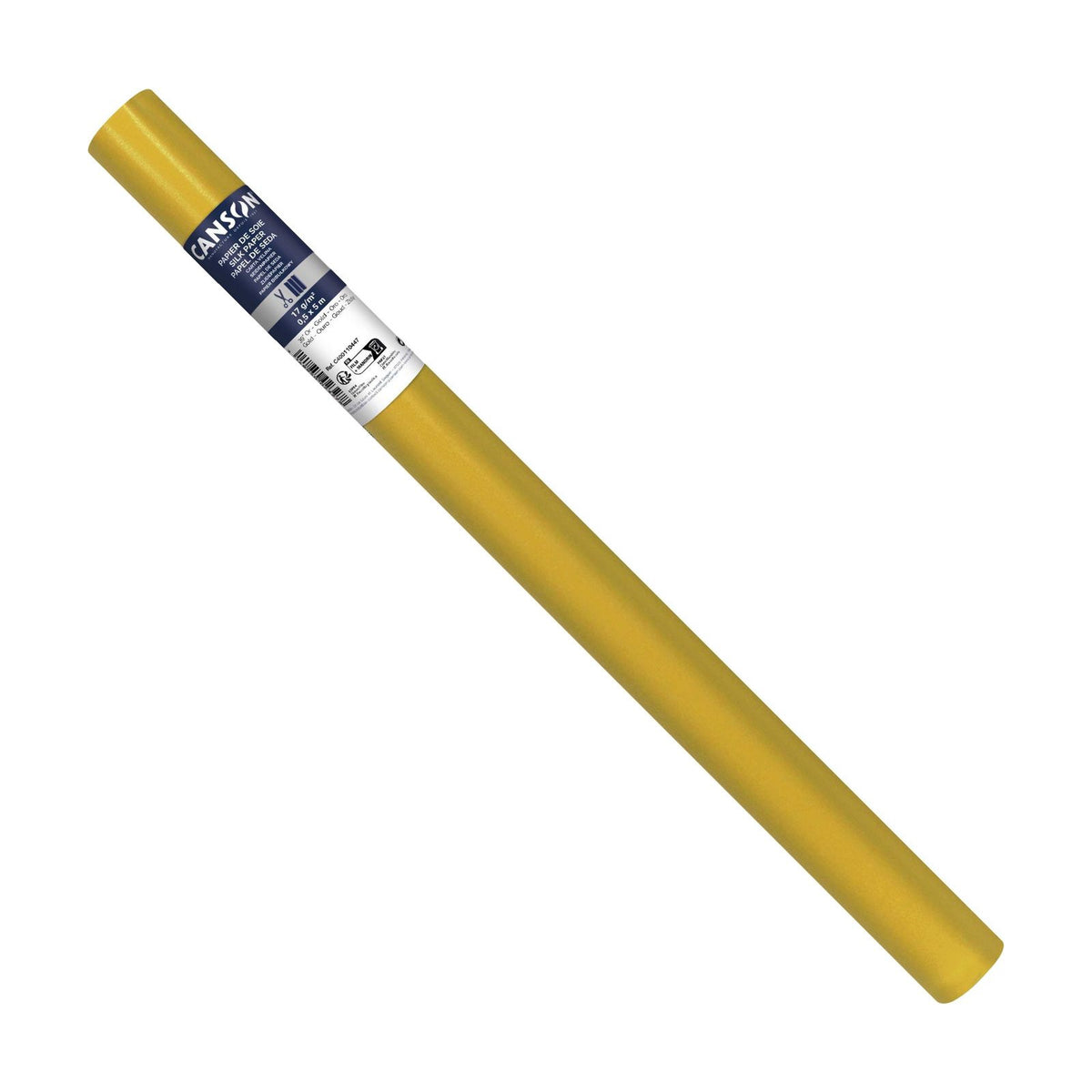 Svileni papir CANSON u roli 50 x 500 cm, 17 g – Zlatna