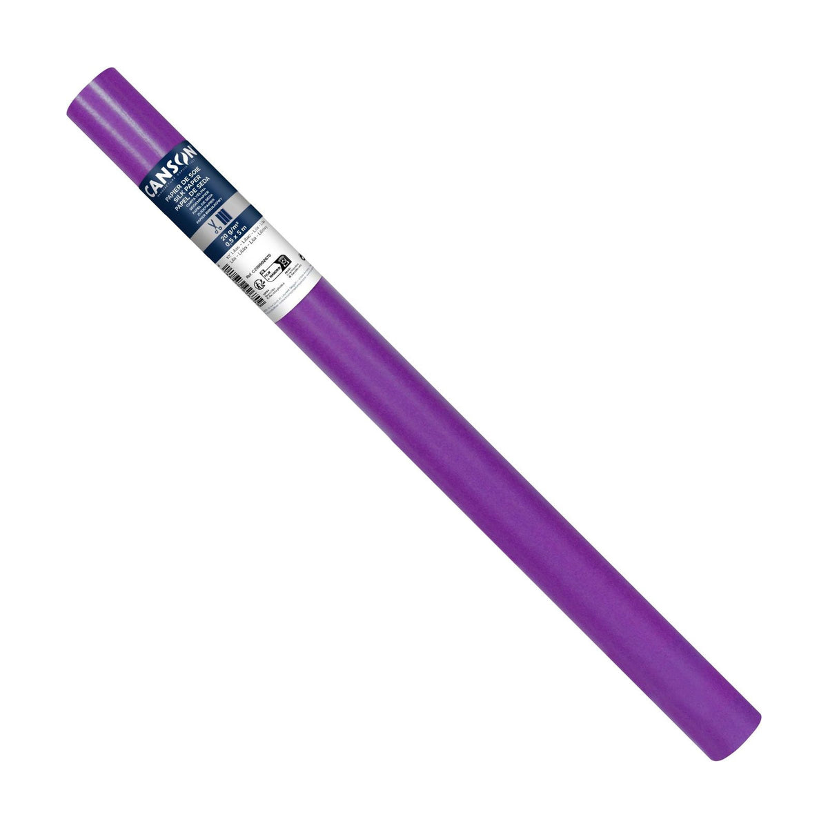 Svileni papir CANSON u roli - 50 x 500 cm, 20 g – Lila