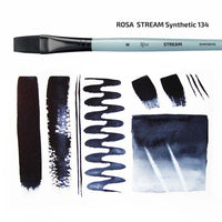 Syntetický plochý štetec ROSA STREAM 134 | rôzne veľkosti — obrázok 4