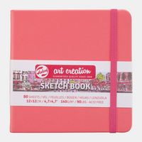Blok za skiciranje Talens Art Creation Coral 12 x 12 cm, 140 g, 80 listova, tvrdi uvez