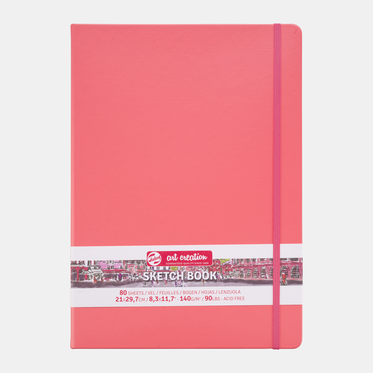 Blok za skiciranje ROYAL TALENS Art Creation Coral 21 x 30 cm 140 g 80 listova tvrdi uvez