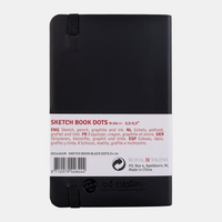 Skic blok ROYAL TALENS Talens Art Creation DOT Black 9 x 14 cm, 80 listova