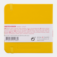 Blok za skiciranje Talens Art Creation Golden Yellow 12 x 12 cm, 140 g/m², 80 listova