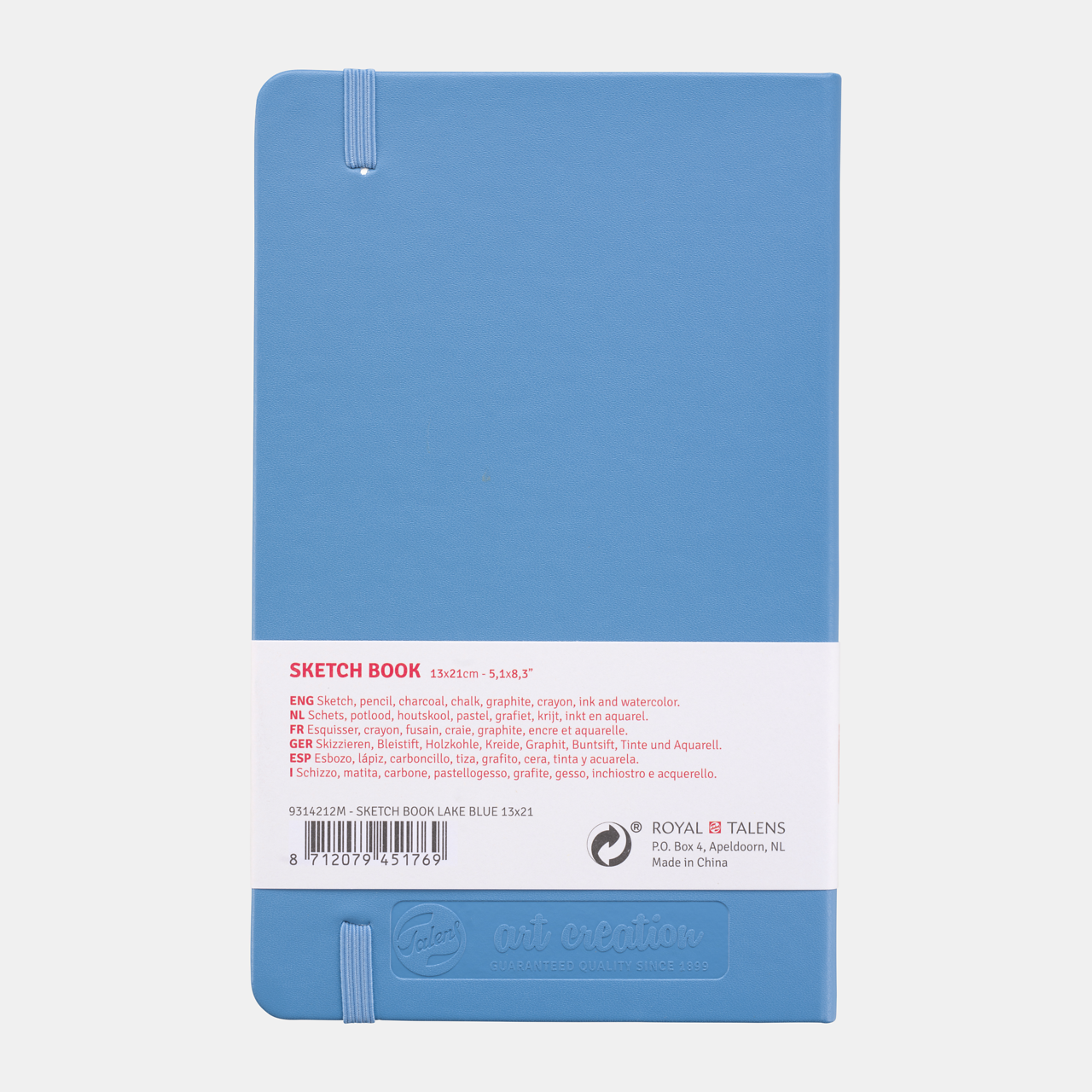 Blok za skiciranje ROYAL TALENS Art Creation Light Blue 13 x 21 cm 140 g - 80 listova