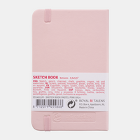 Blok za skiciranje ROYAL TALENS Art Creation Pastel Pink 9 x 14 cm, 140 g, 90 listova, tvrdi uvez
