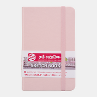Blok za skiciranje ROYAL TALENS Art Creation Pastel Pink 9 x 14 cm, 140 g, 90 listova, tvrdi uvez