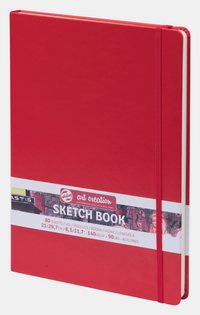 Blok za skiciranje ROYAL TALENS Art Creation Red 21 x 29,7 cm 140 g 80 listova tvrdi uvez