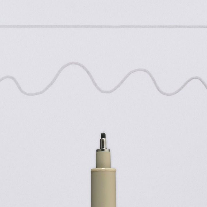 Technické pero SAKURA Pigma Micron svetloosivé  | rôzne hrúbky — obrázok 4
