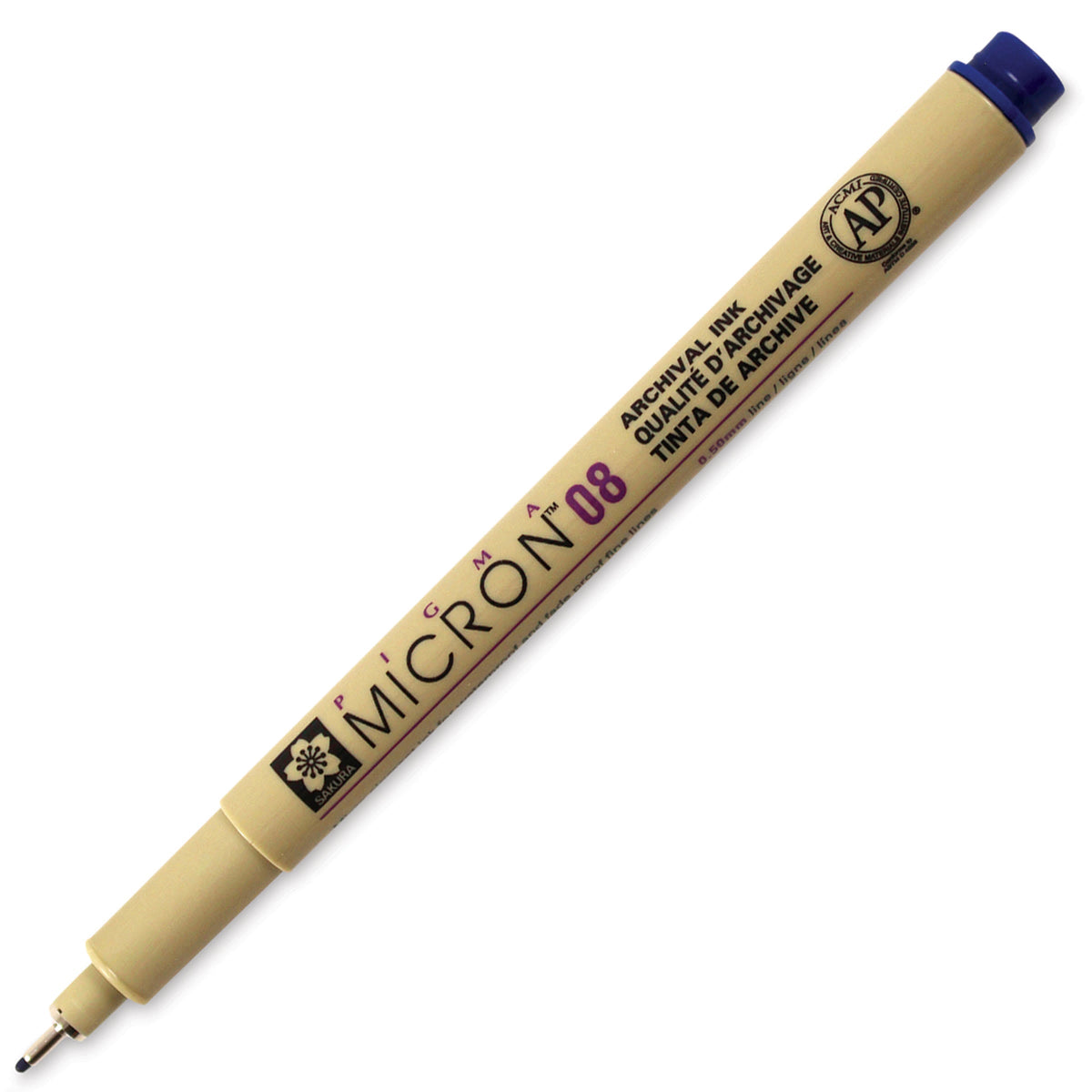 Tehničko pero SAKURA Pigma Micron kraljevsko plava 0,45 – 0,50 mm