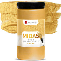 Tekuća metalik pasta ARTMIE MIDAS zlatna | različiti volumeni — slika 4